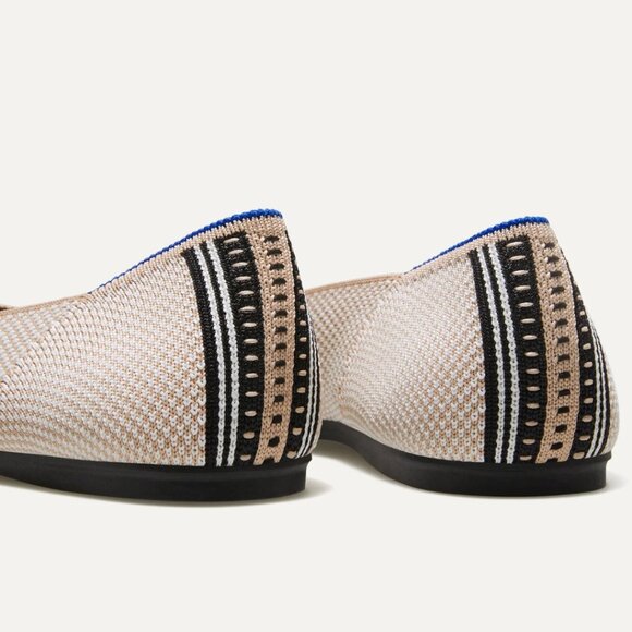 Rothy's The Square Flat in Tuxedo, Size 7.5 - Picture 3 of 16